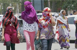 Số người chết do nắng nóng Ấn Độ tăng lên 1.700 người